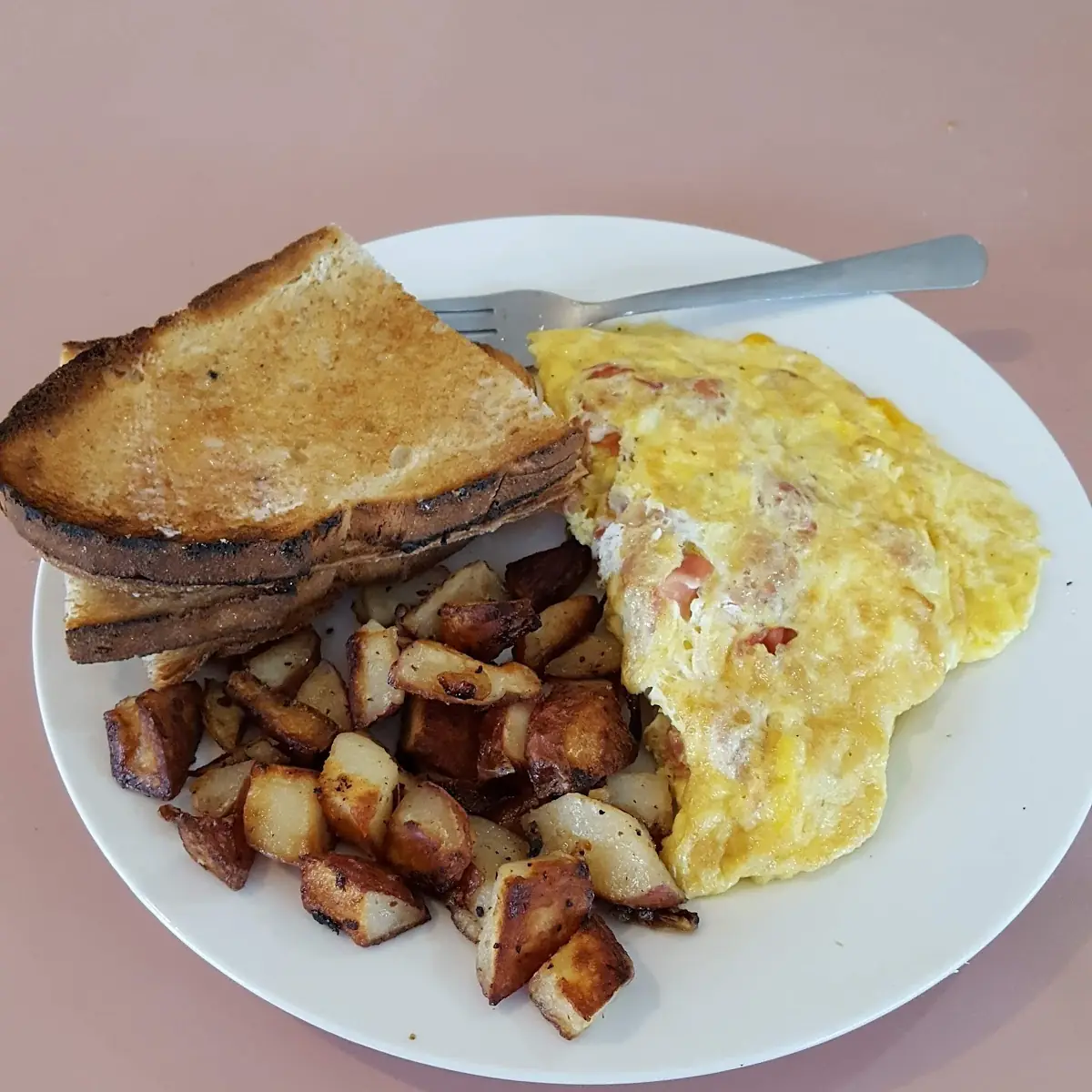 Bacon Cheddar Omelette