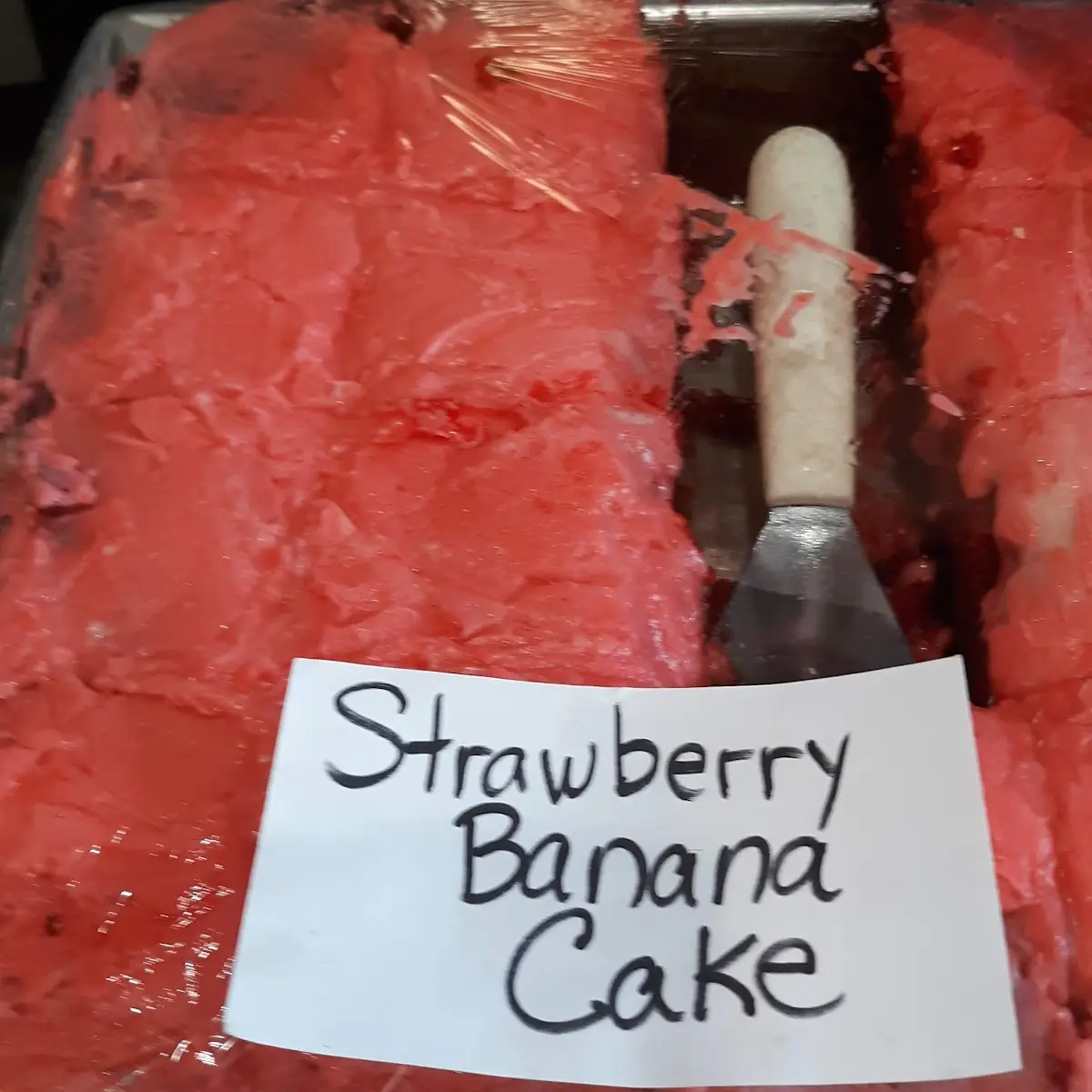 Strawberry Banana Cake