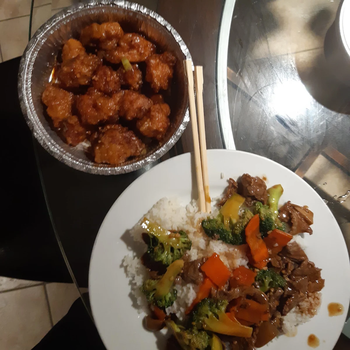 Poulet Général Tao, Wok Chevrier