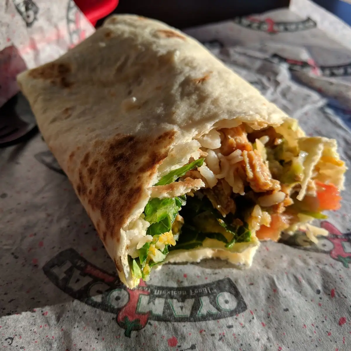 Chicken Burrito Supreme