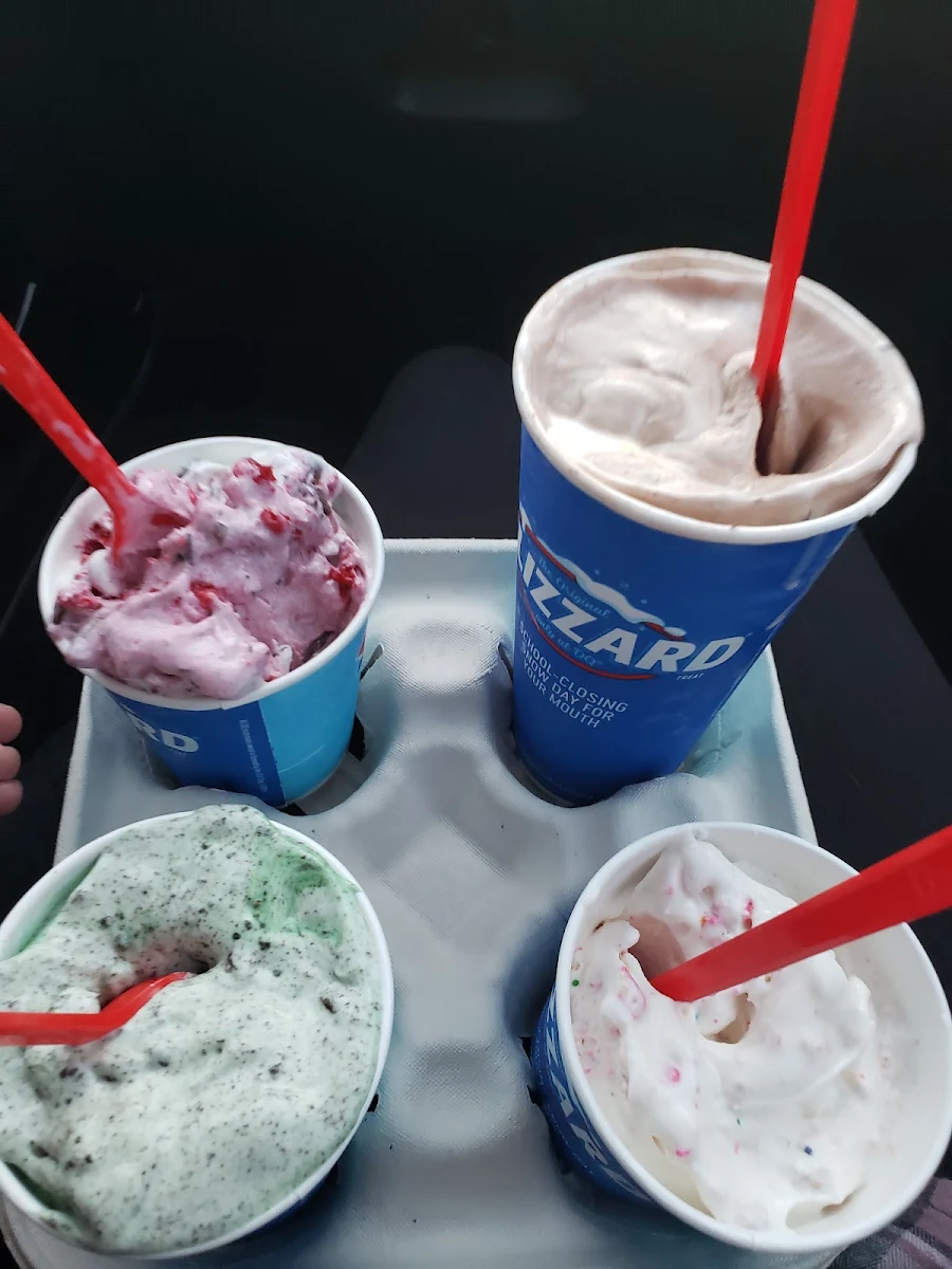 Cotton Candy Blizzard Treat
