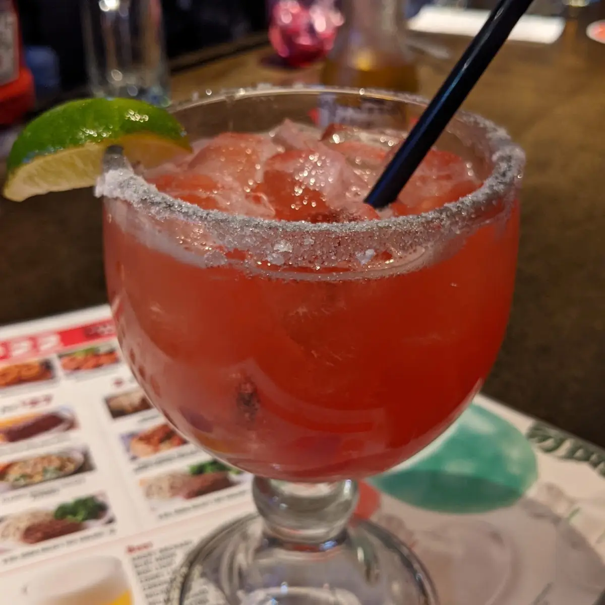 Strawberry Patron Margarita