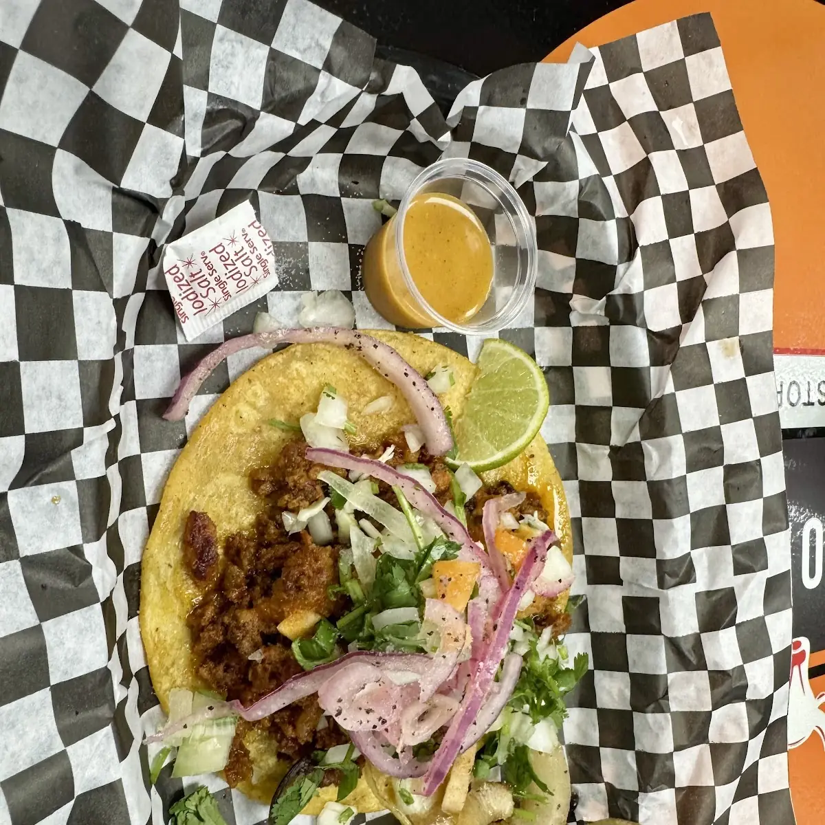 Asada Taco with Everything