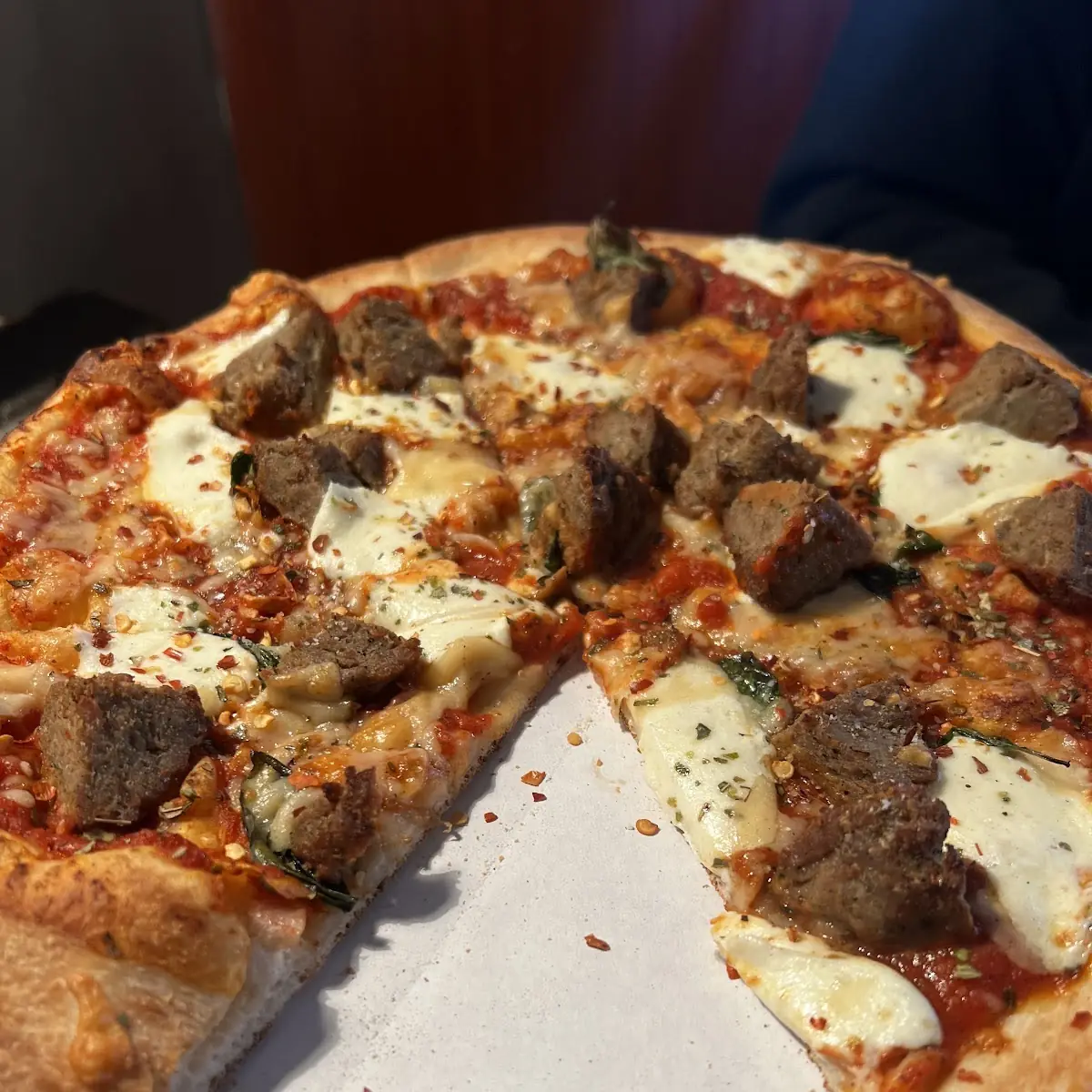 Meatball Pizza
