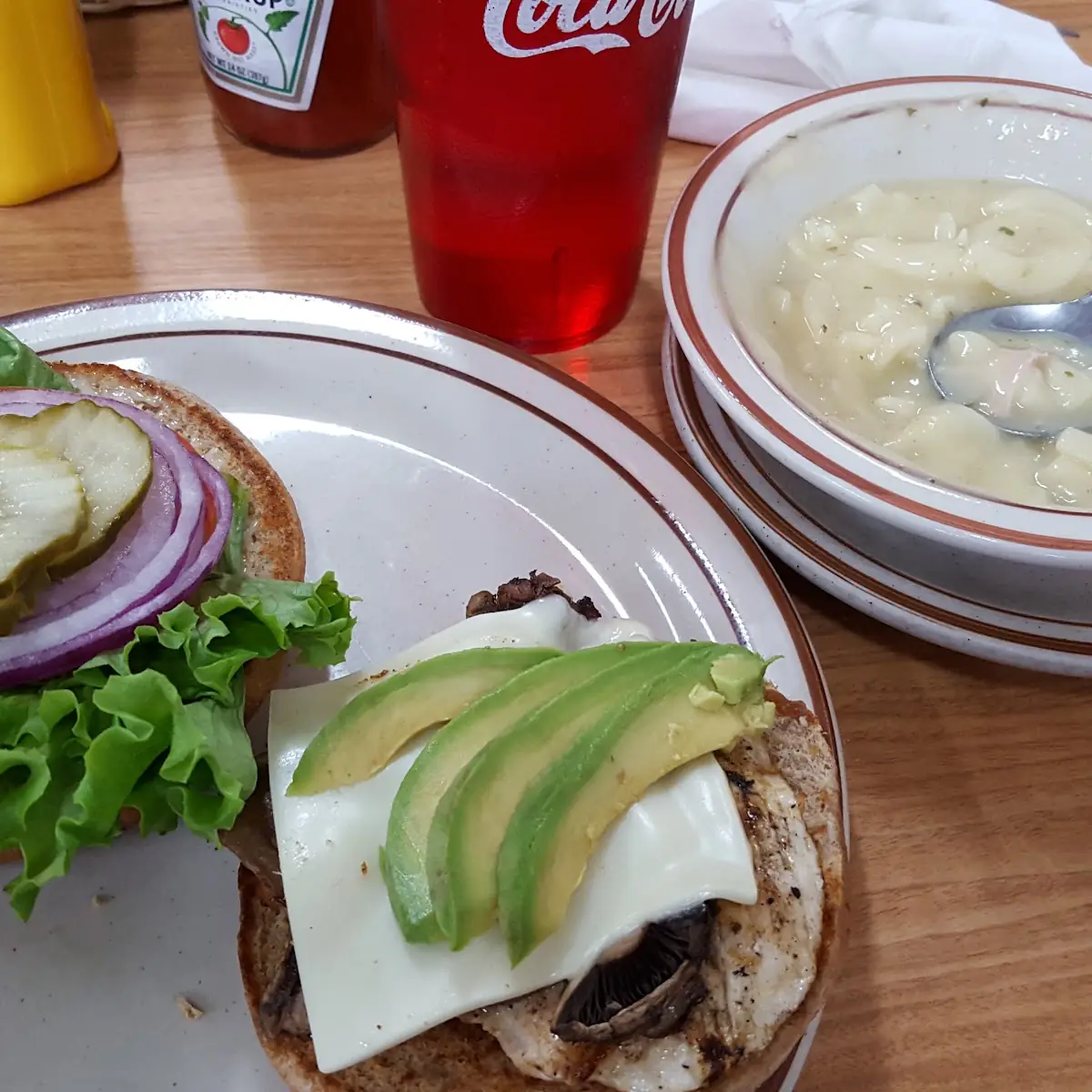 Mushroom Swiss Burger