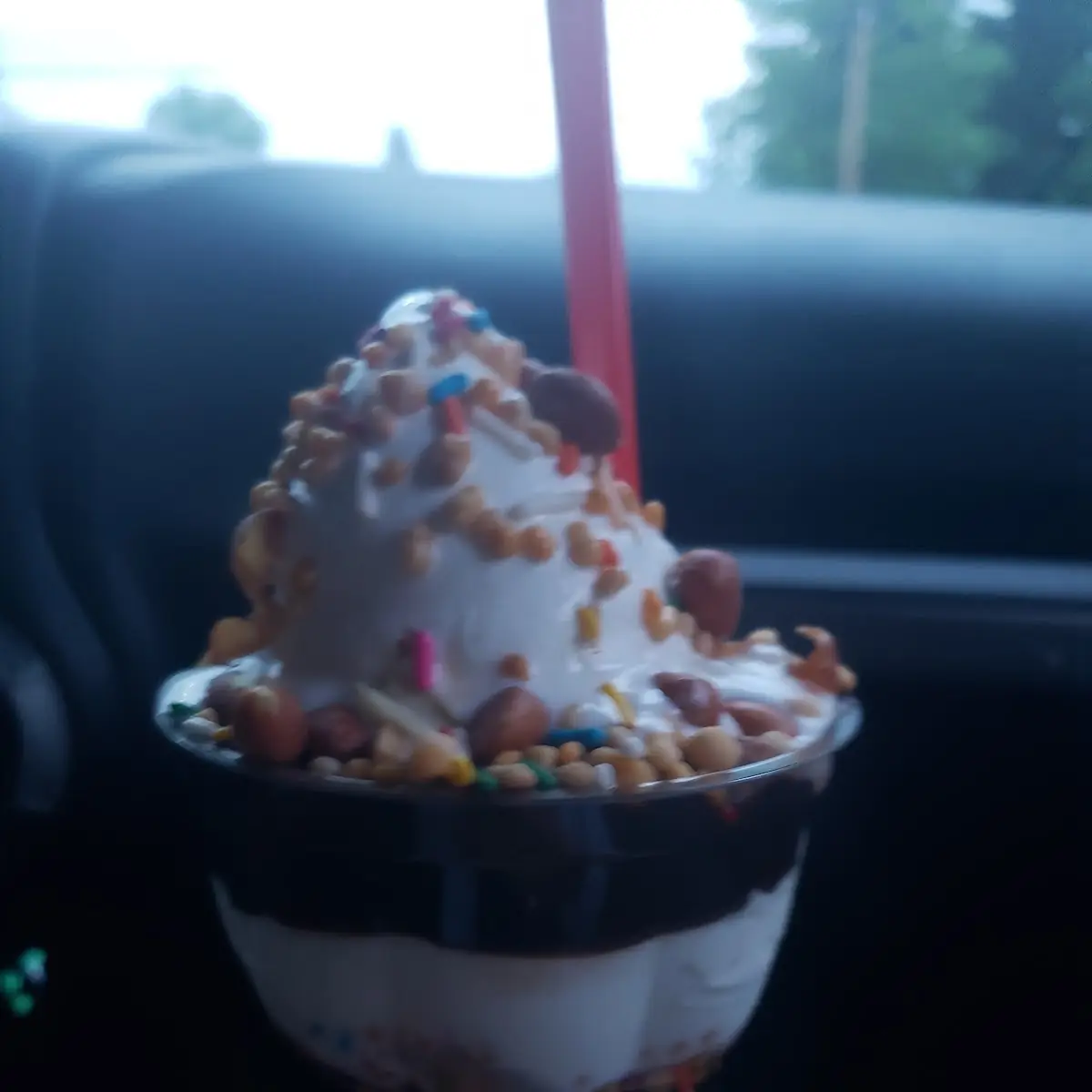 Peanut Buster Parfait with Crunchcoat