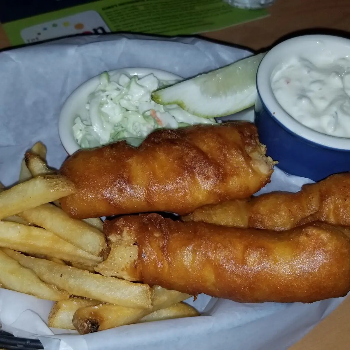 Beer-Batter Fish & Chips
