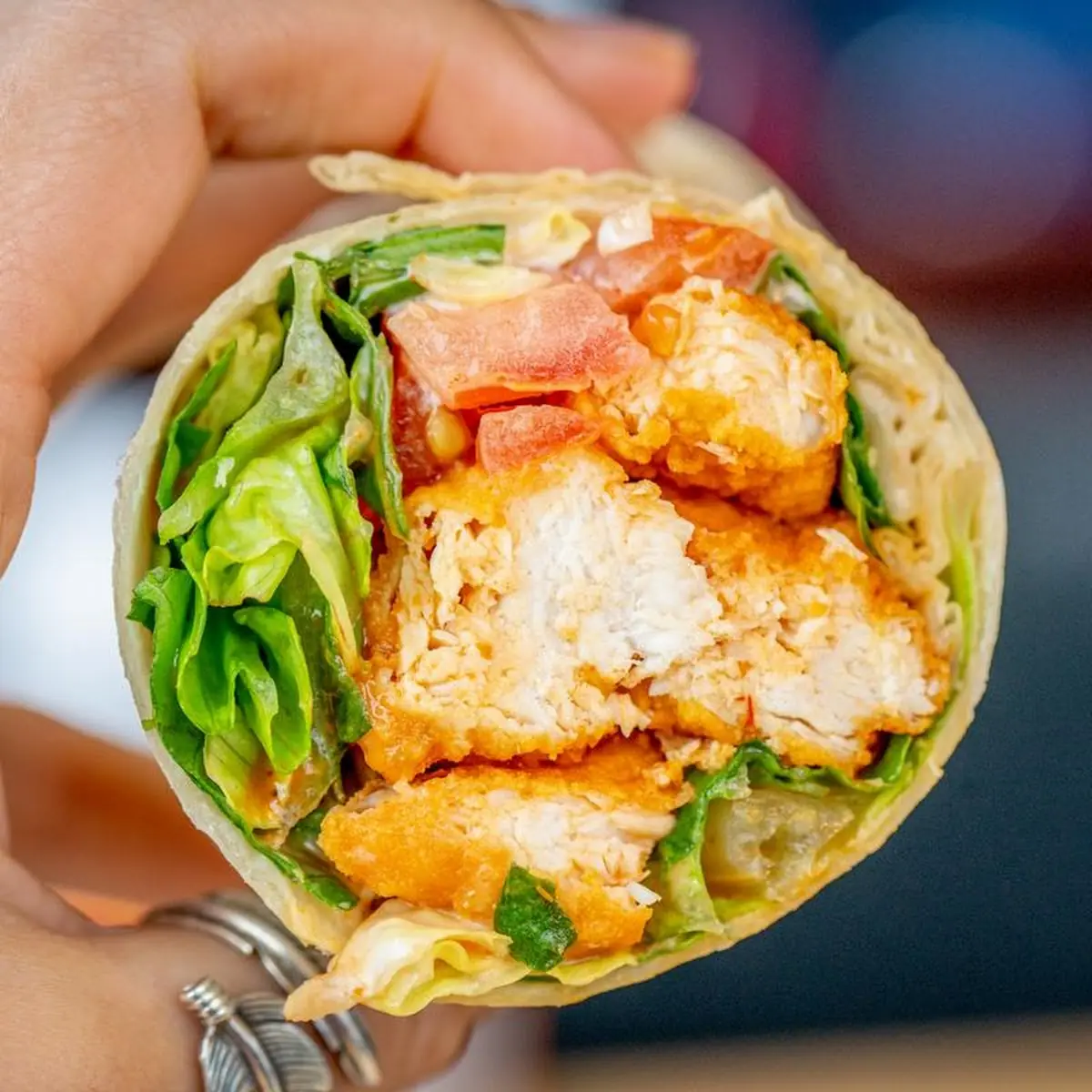 Honey BBQ Chicken Wrap
