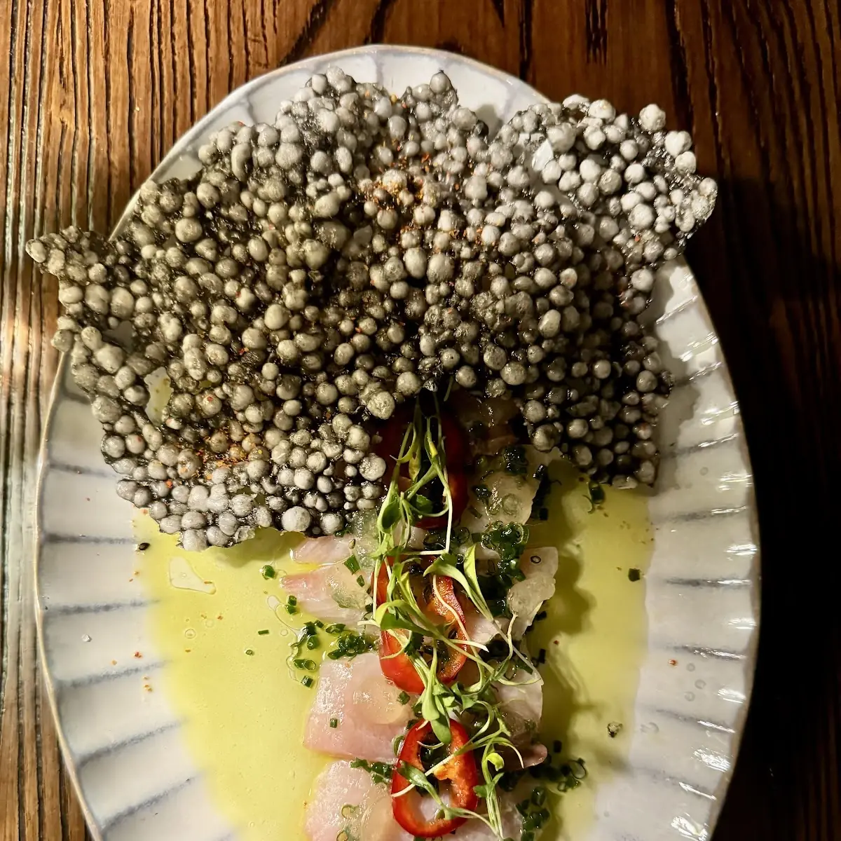 Hamachi Crudo