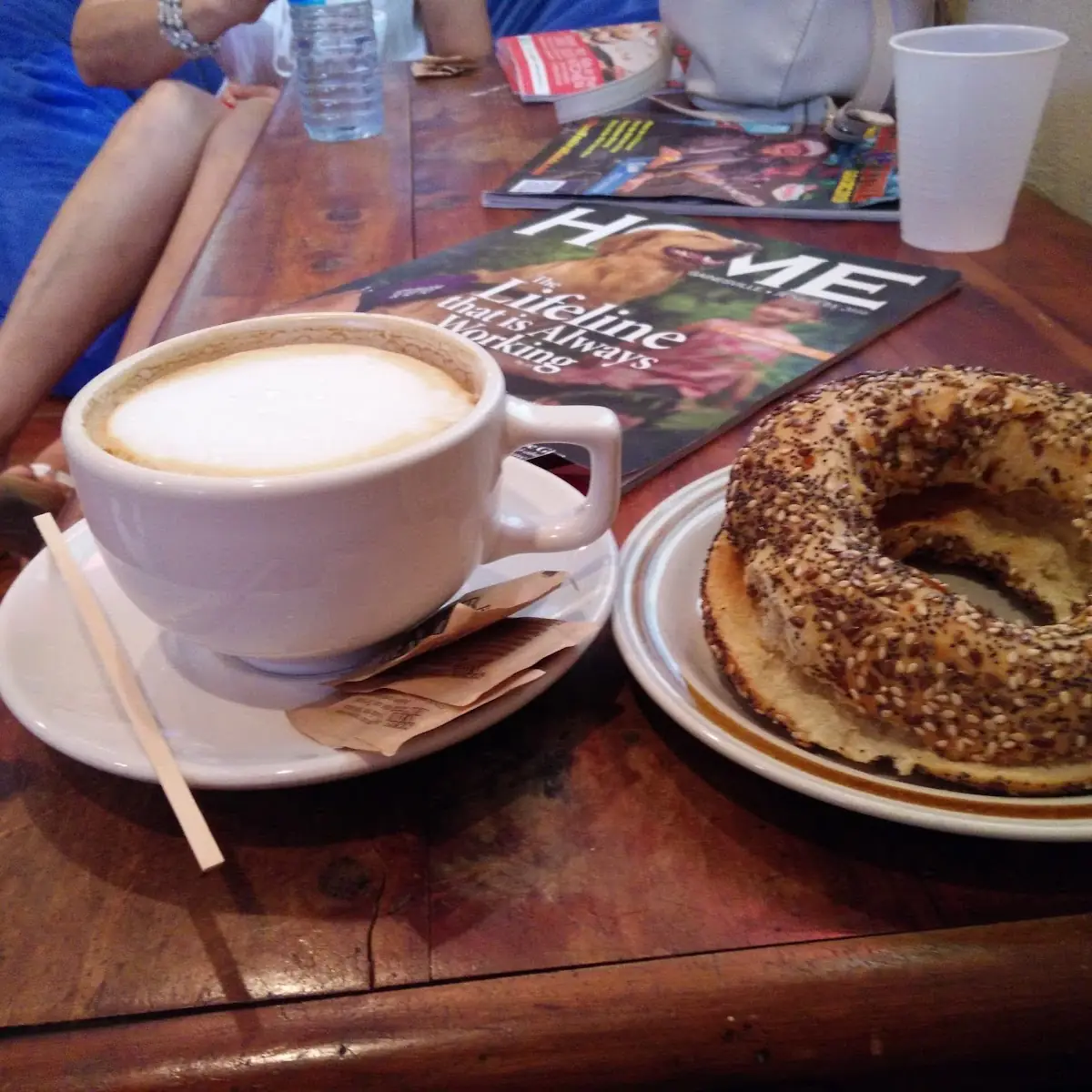 Cappuccino & Bagel