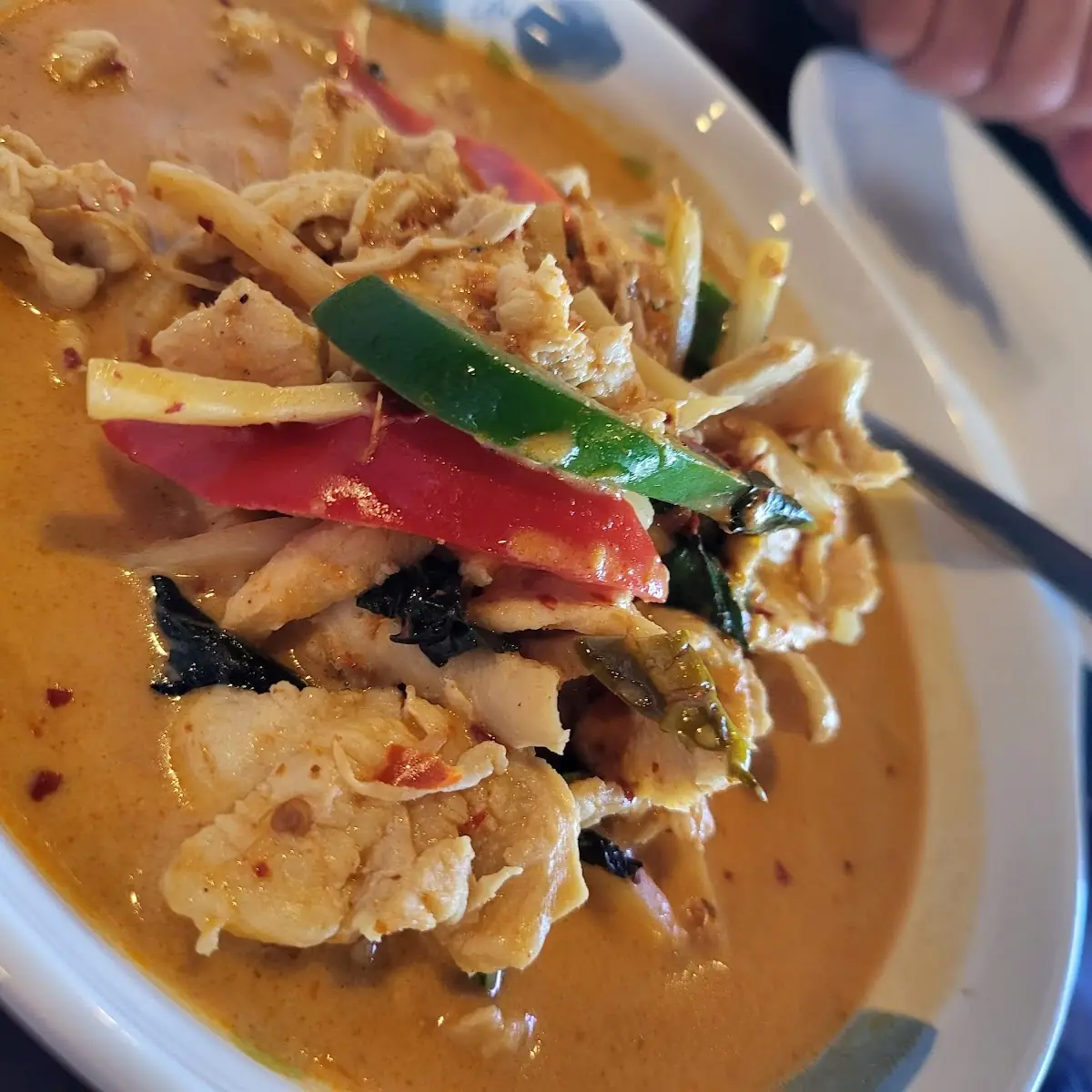 Spicy Chicken with Bamboo Shoot w Rice