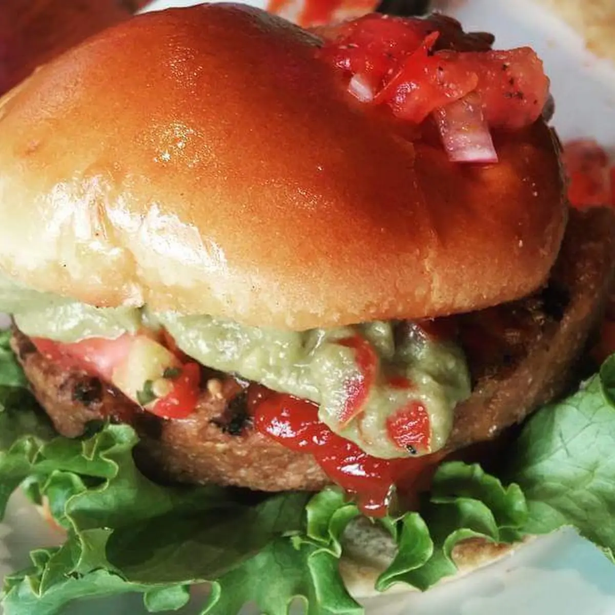 Pimento Cheese and Bacon Burger