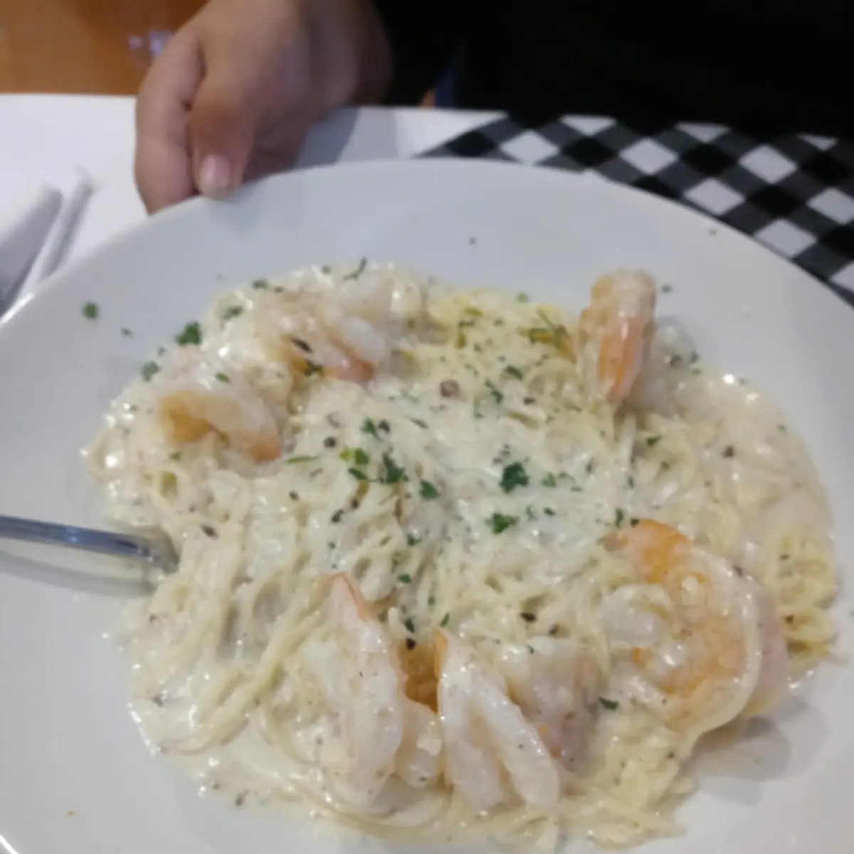 Shrimp Alfredo