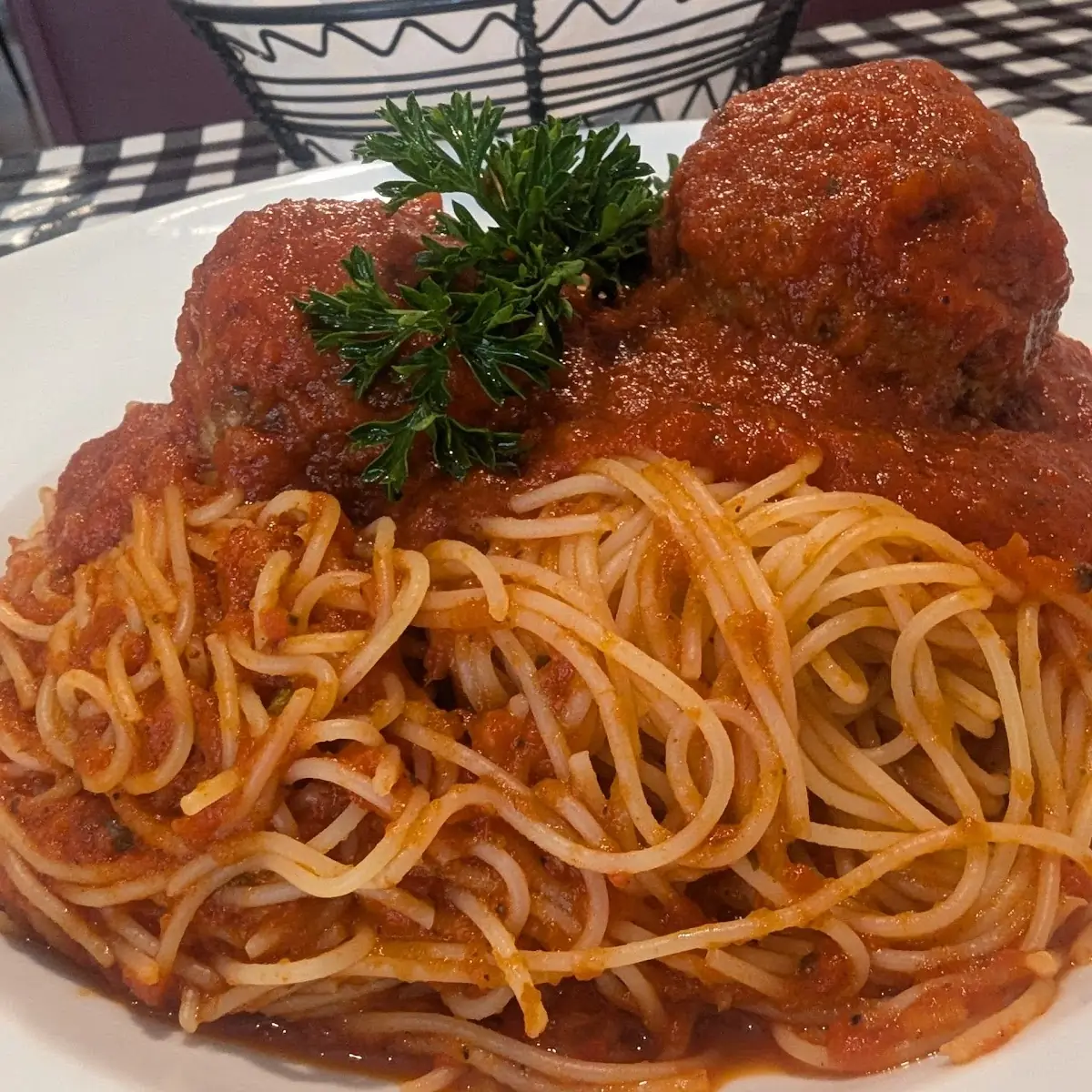 Spaghetti Meatballs