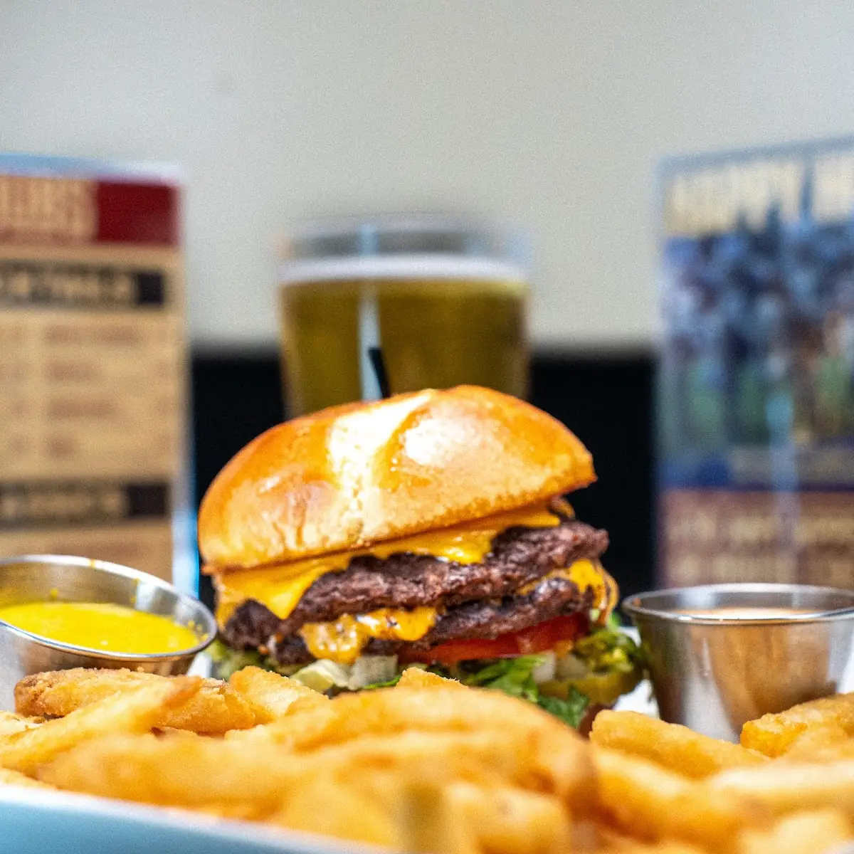 Jalapeño Popper Smash Burger