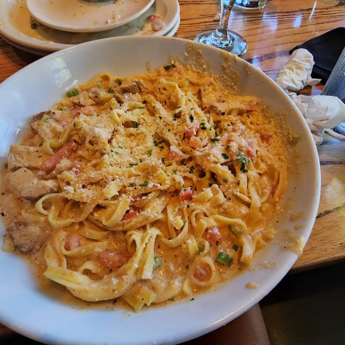 Blackened Chicken Alfredo