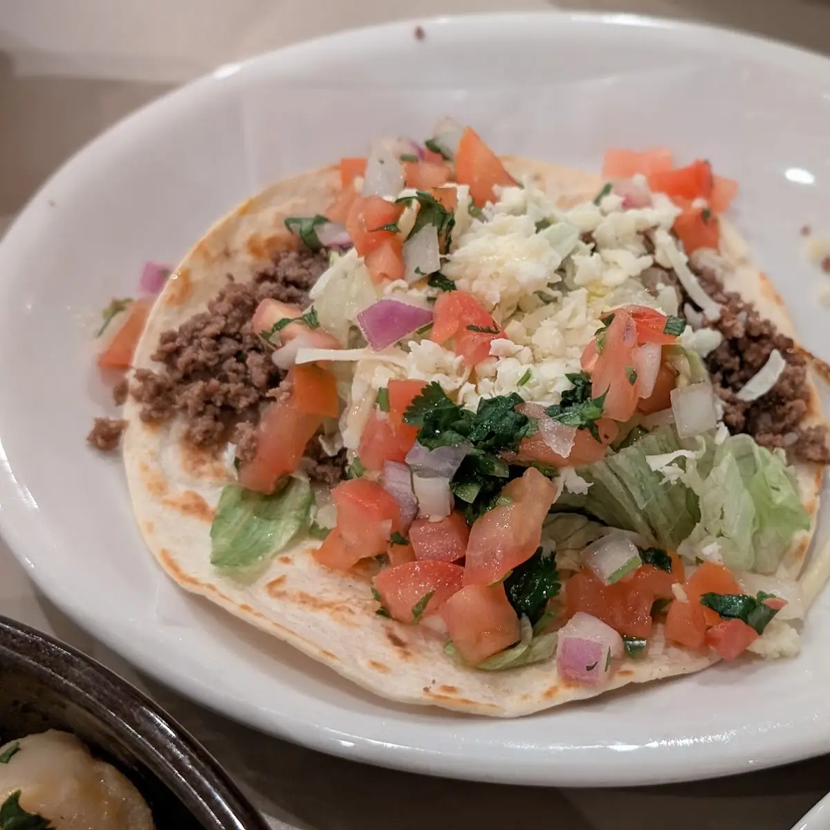 Ground Beef Taco a La Carte