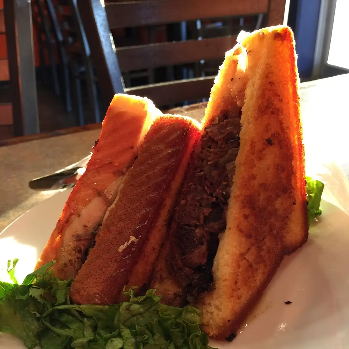 Pot Roast Melt Sandwich