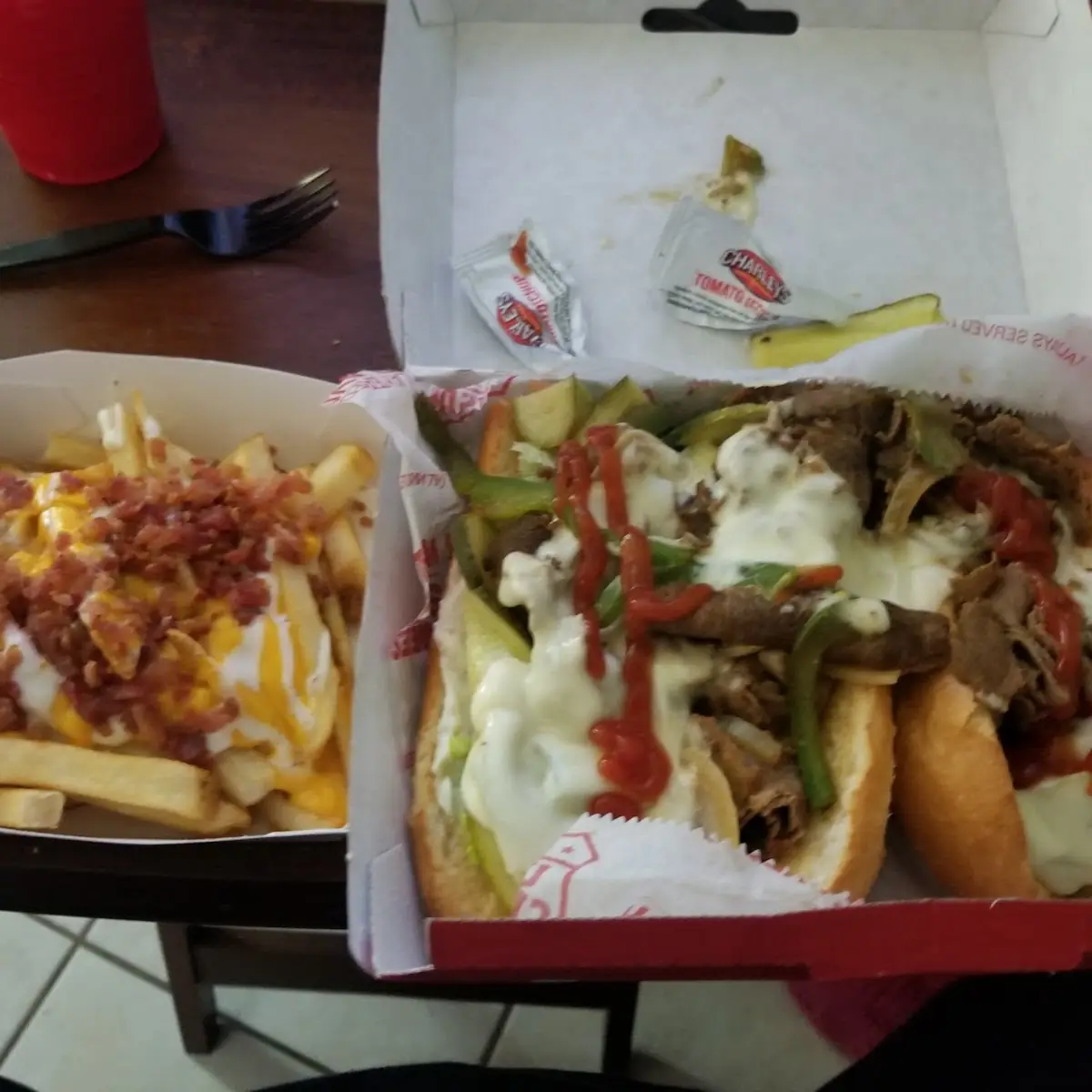Philly Cheese Steak Sandwich