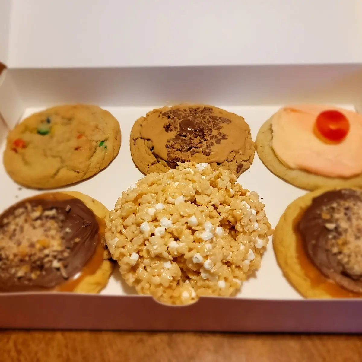 Peach Ring M&M Twix Resee's