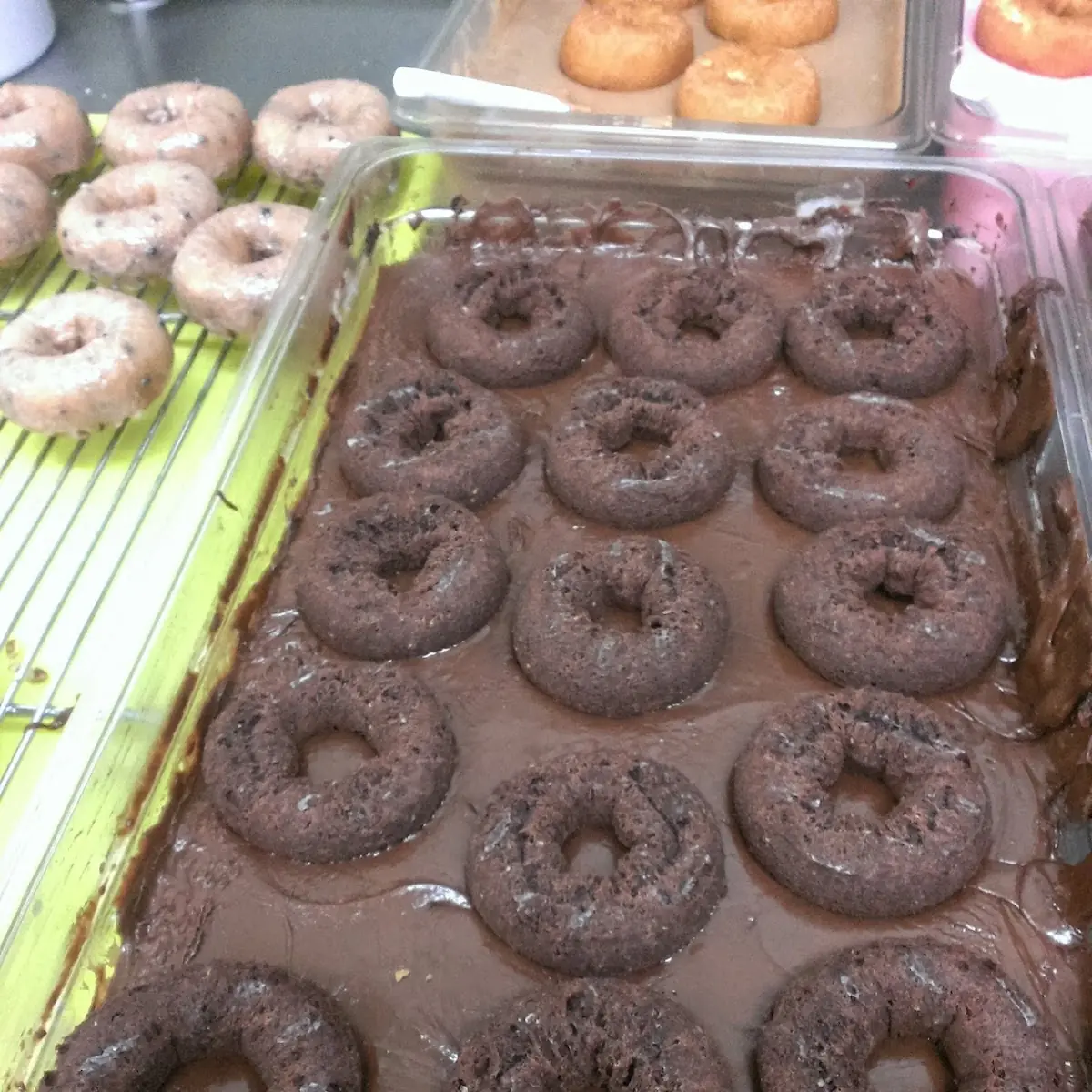 Double Chocolate Cake Donut