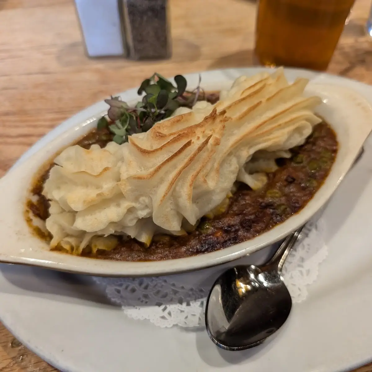 Shepherd's Pie with Mashed Potatoes