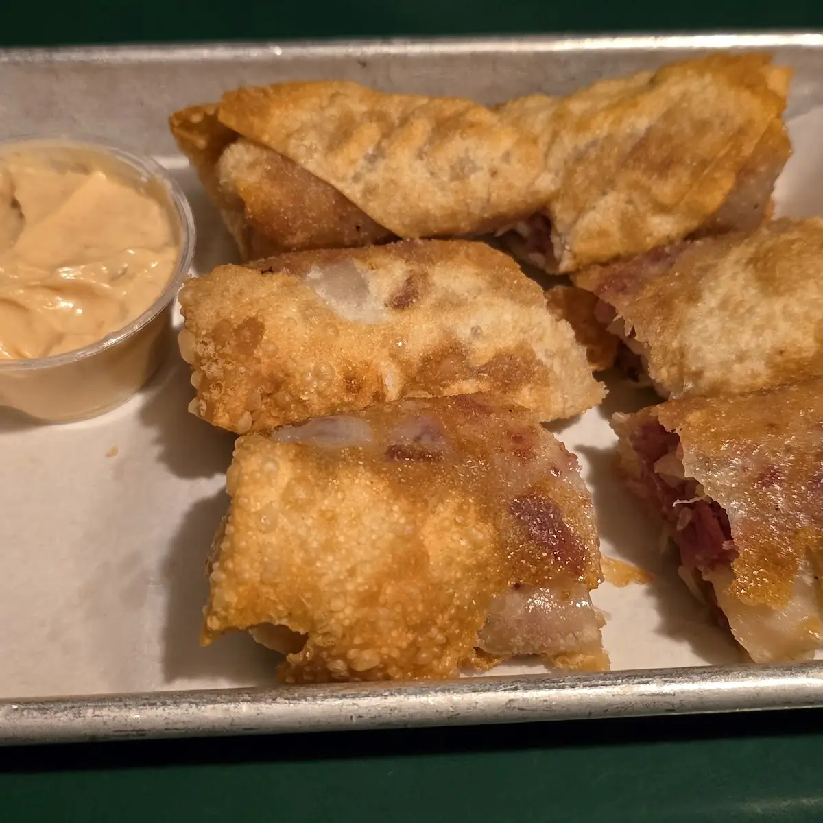 Reuben Egg Rolls