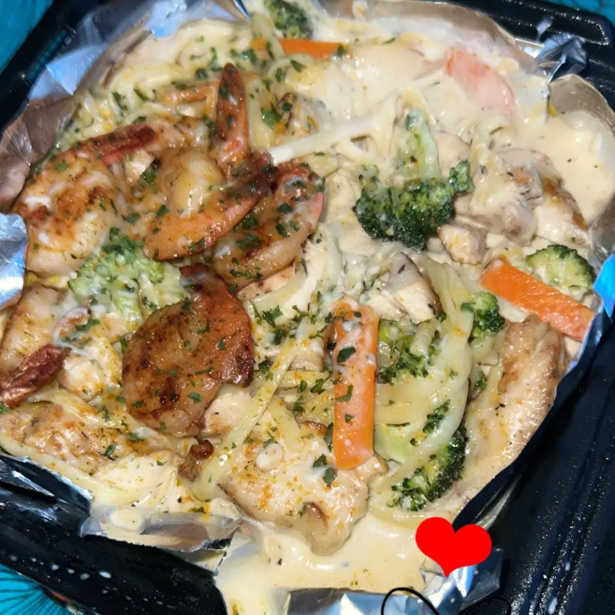 Shrimp Alfredo