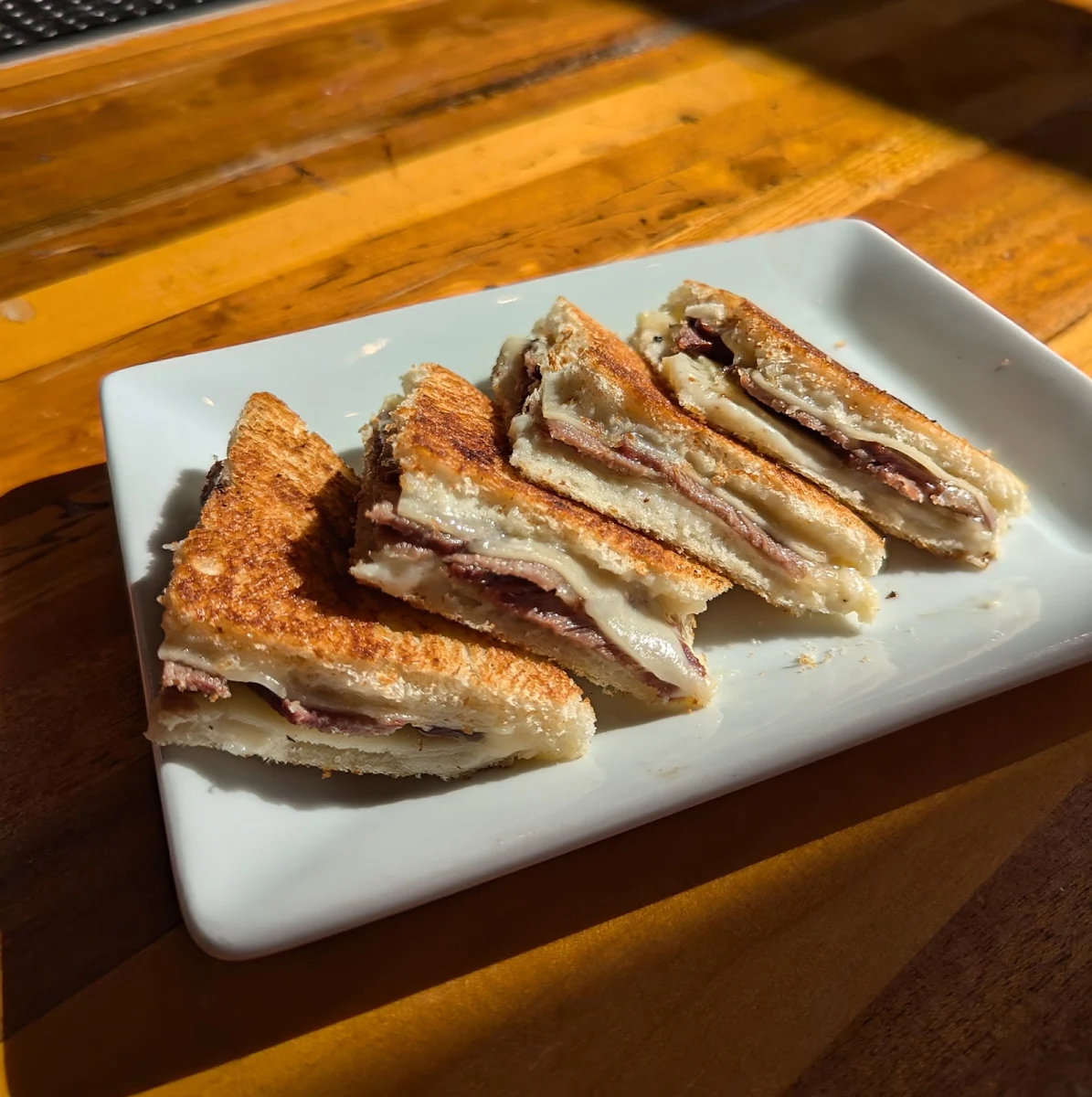 Duck Pastrami Sliders