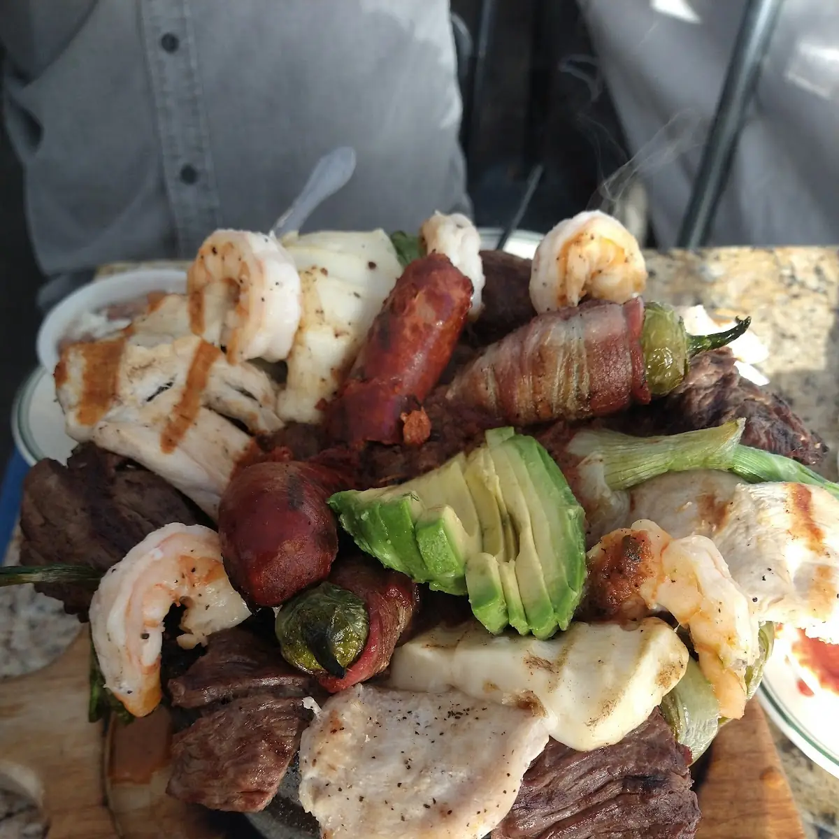 Molcajete Azteca Mixto for 2 Person