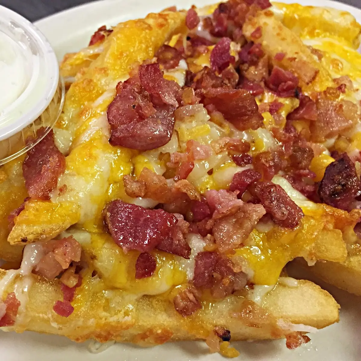 Cheese Fries with Bacon