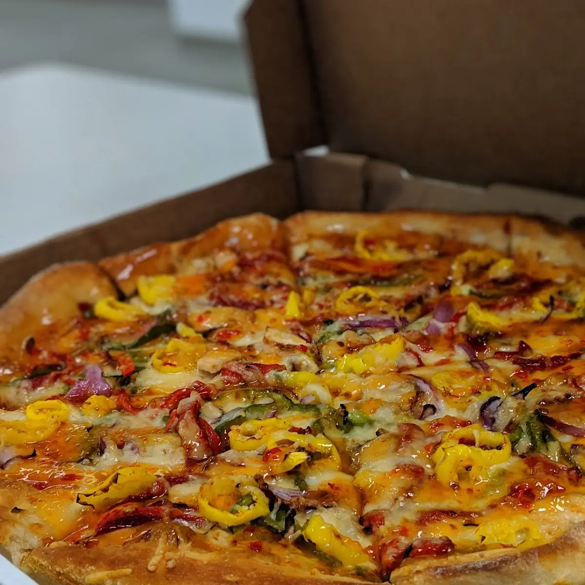 Sweet Chili Chicken Pizza