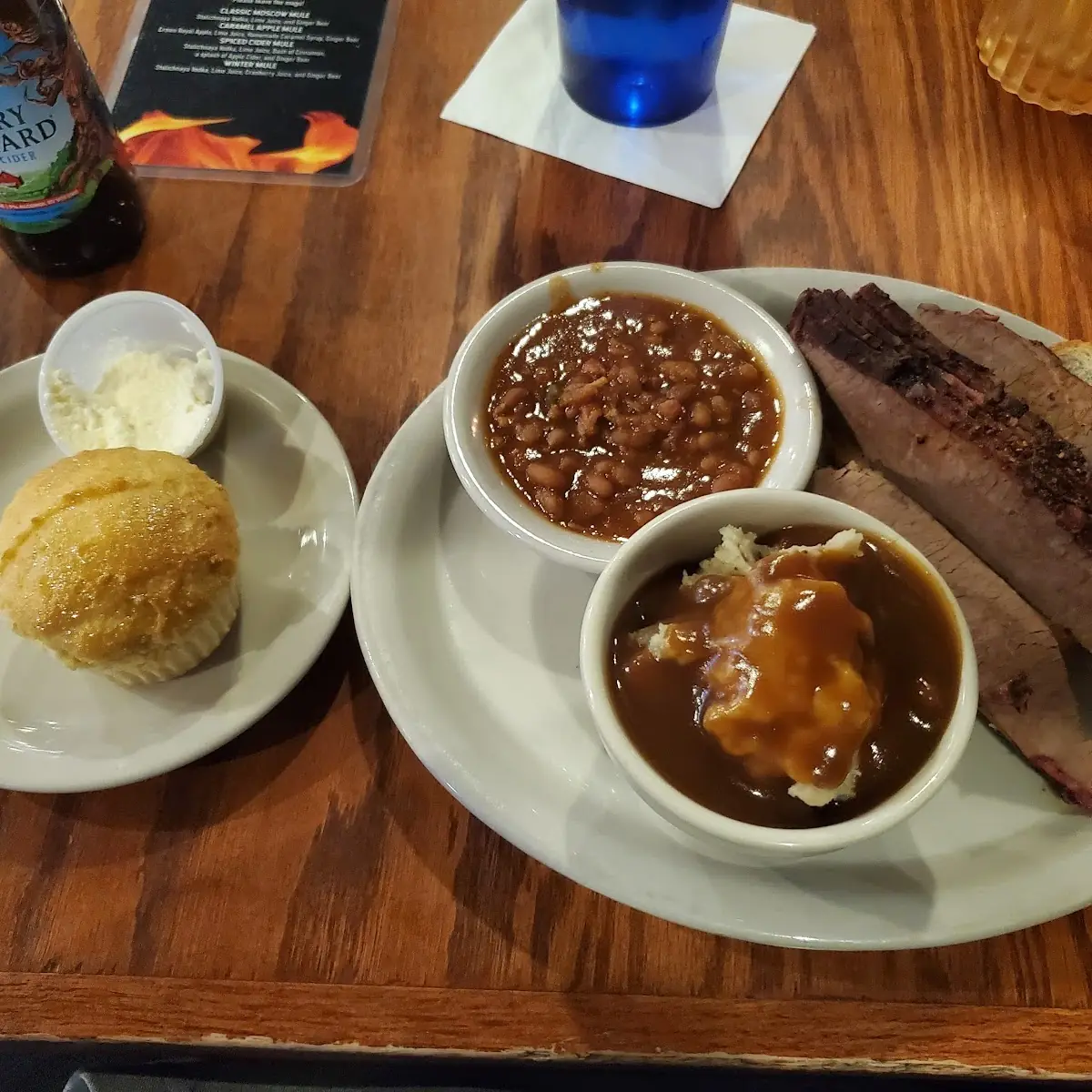 Beef Brisket w Mashed Potatoes