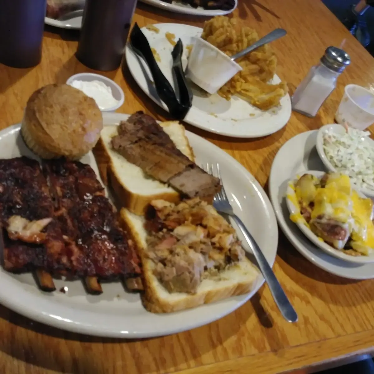 Smoked Brisket Sausage and Ribs