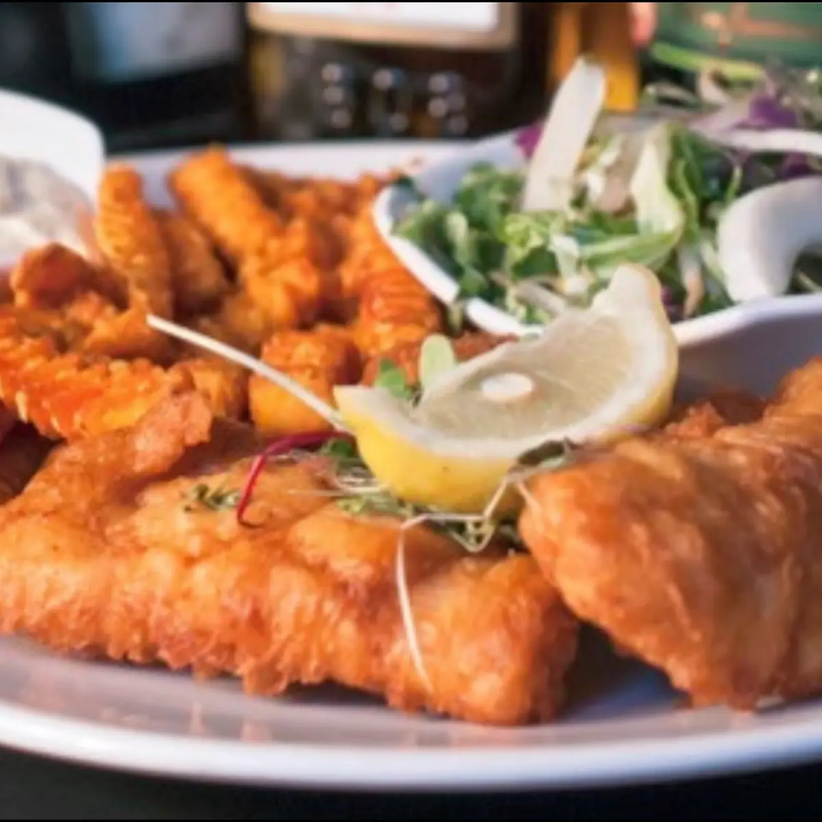 Herbed Fish & Chips