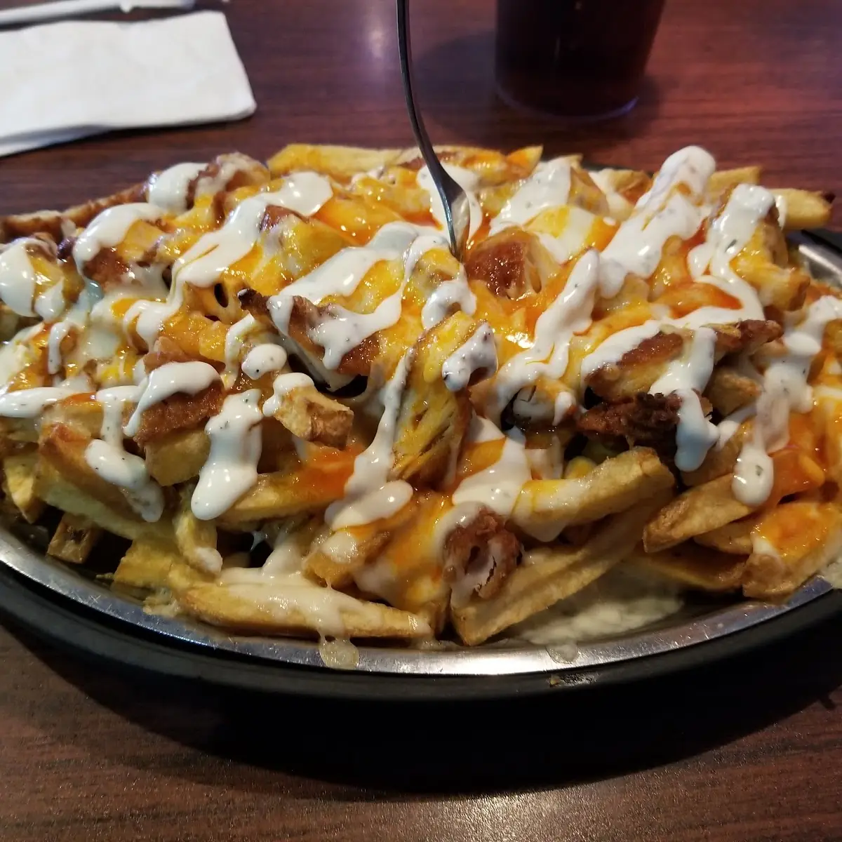 Buffalo Chicken Cheese Fries