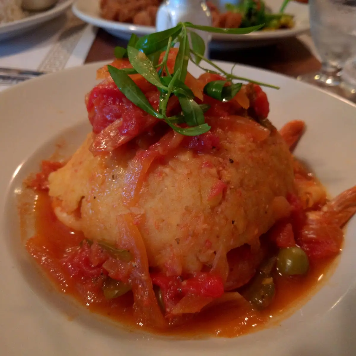 Shrimp Mofongo