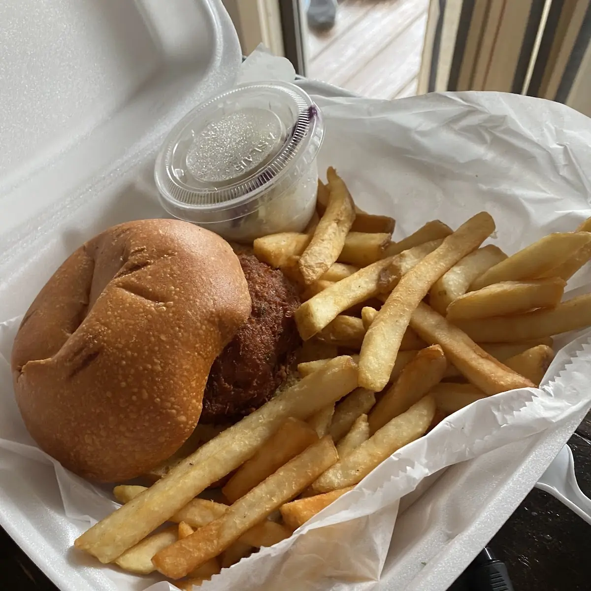 Crab Cake Sandwich