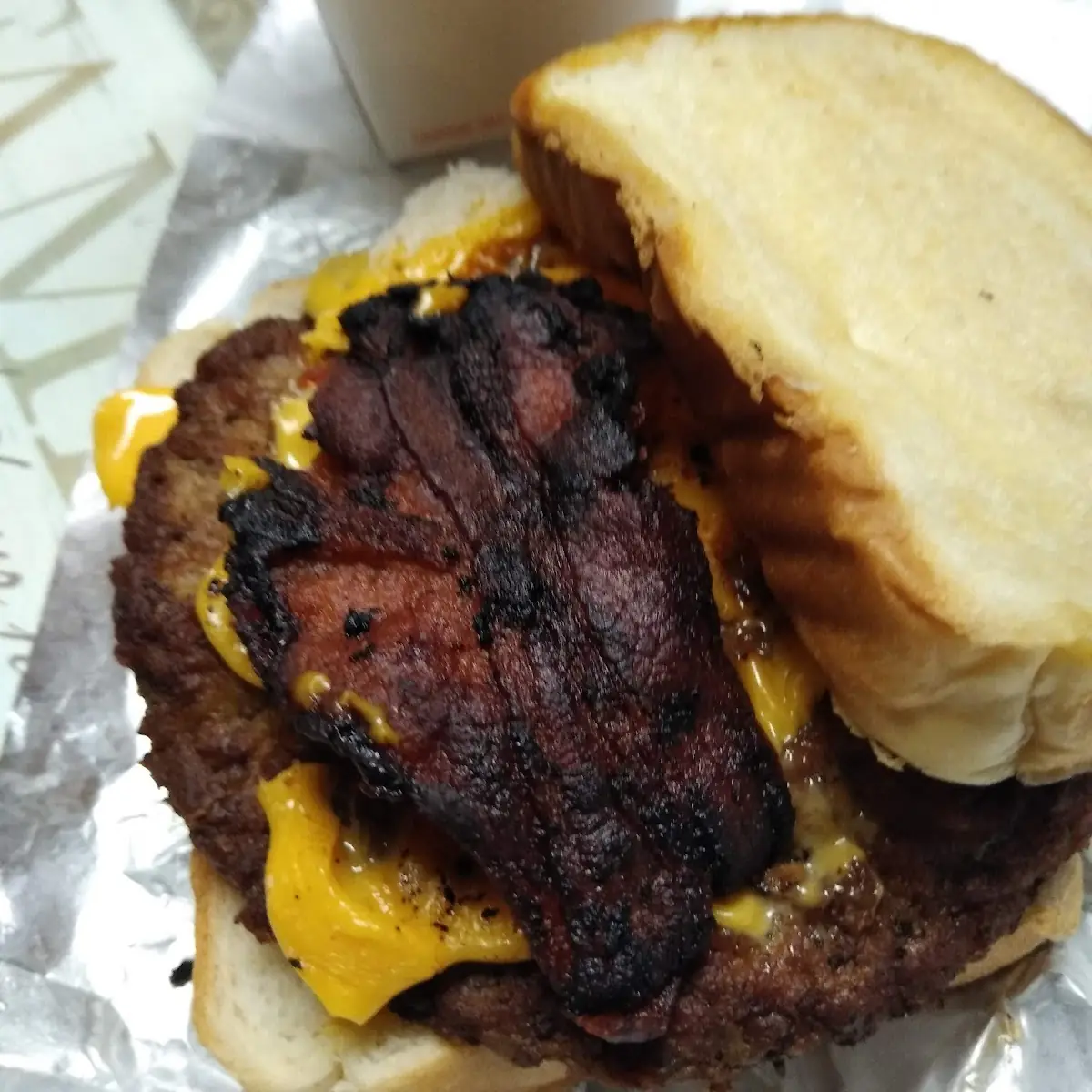 Cheese Burger w Bacon