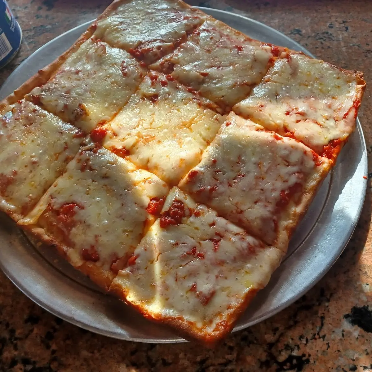 Plain Square Sicilian Pizza