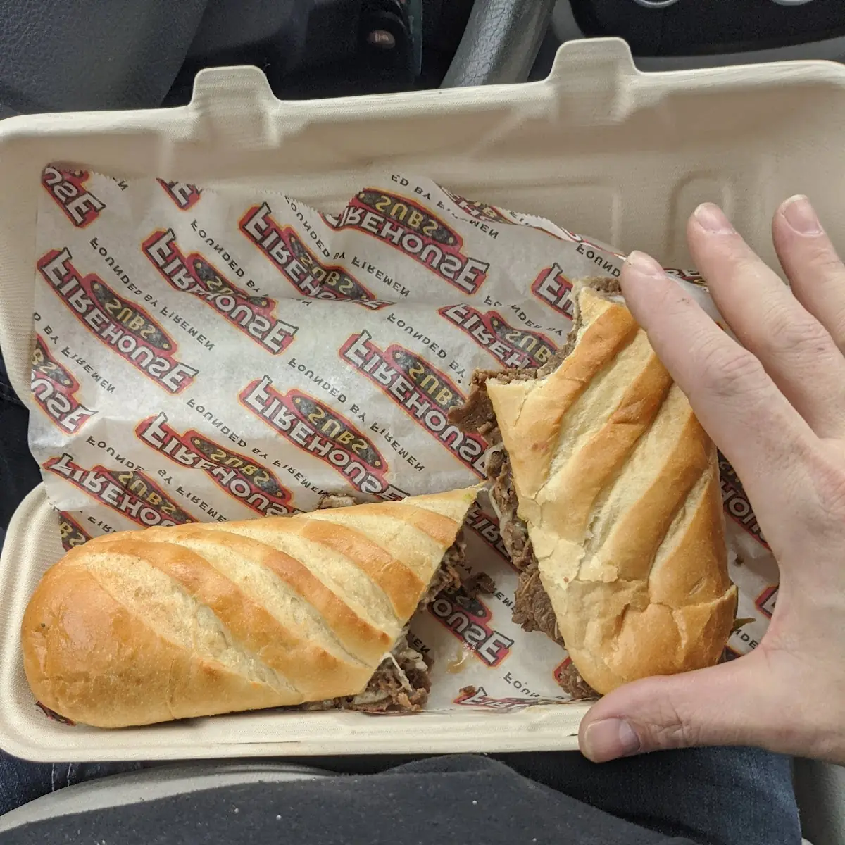 Large Philly Cheese Steak Sandwich