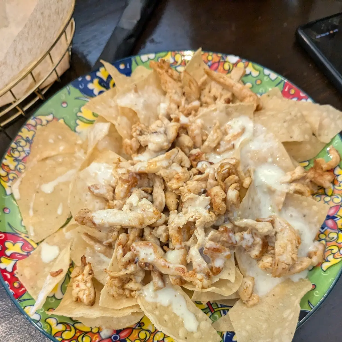 Grilled Chicken Nachos