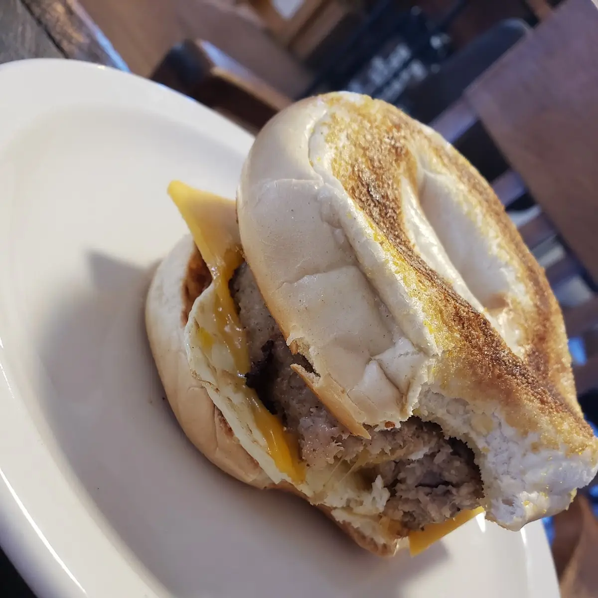 Sausage Egg & Cheese Bagel