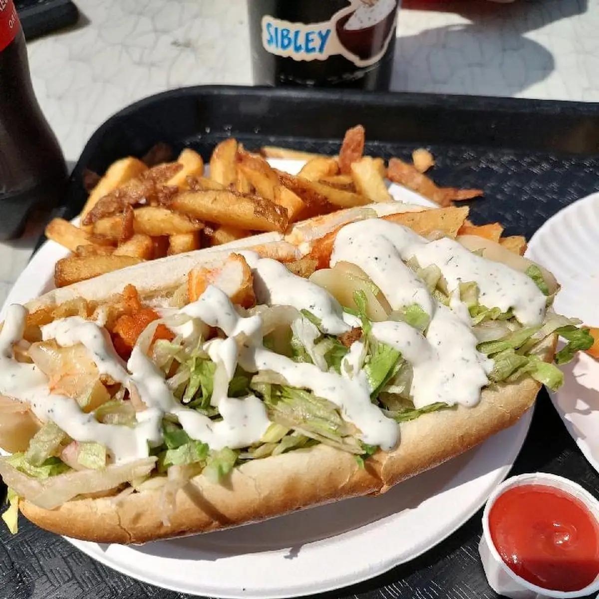 Buffalo Chicken PO Boy