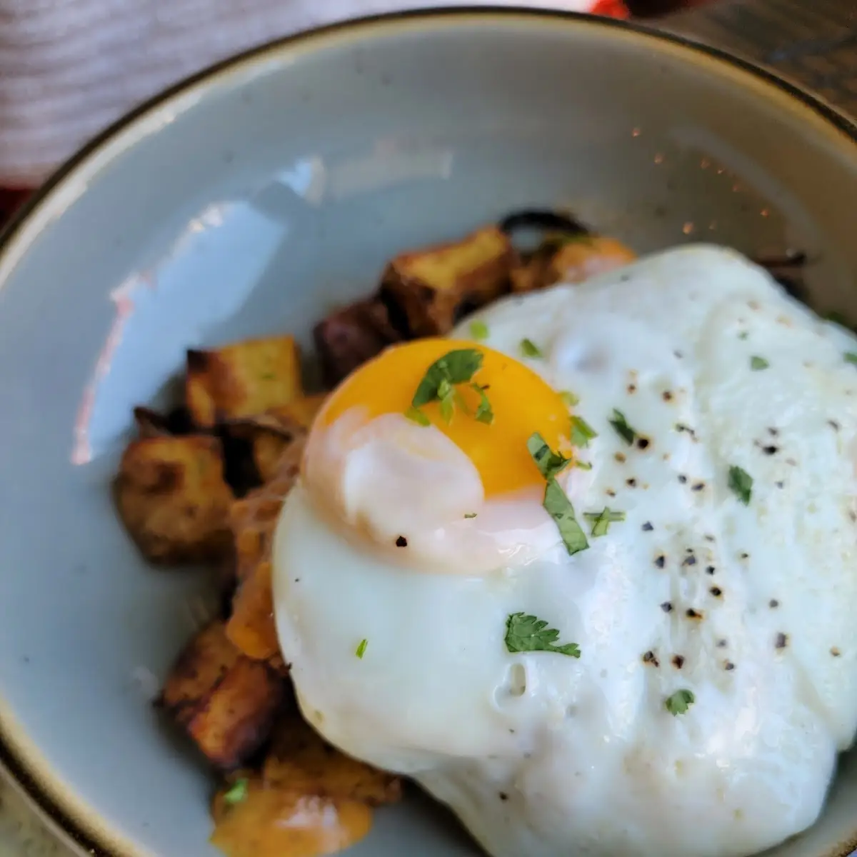 Chicken Fried Steak Eggs and Fried Potatoes