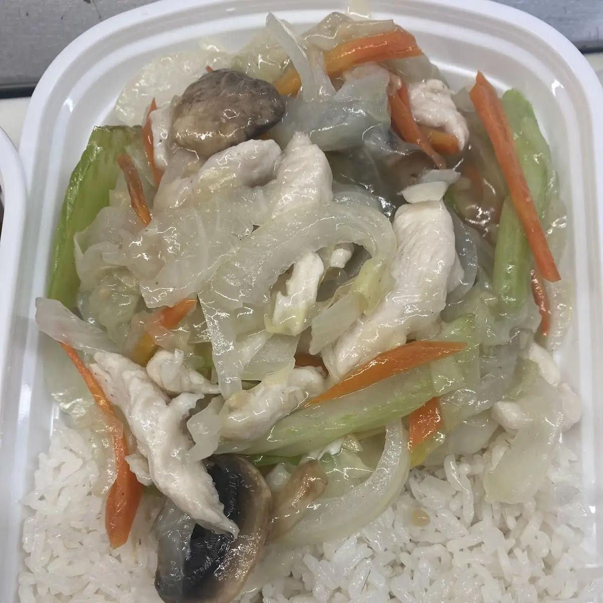 Steamed Chicken w Mixed Vegetable