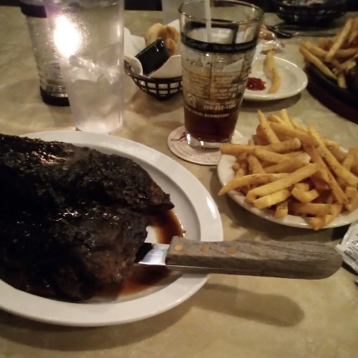 Texas Rubbed BBQ Ribs