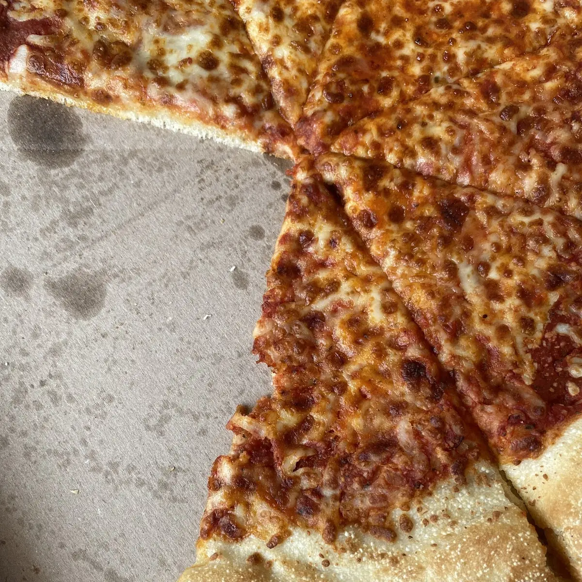 Crust Cheese Pizza Slices