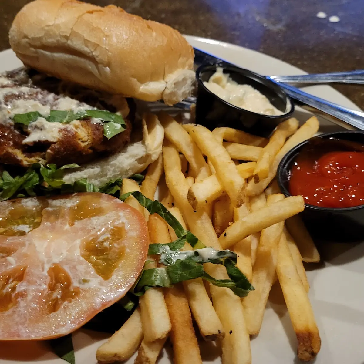 Crab Cake Sandwich