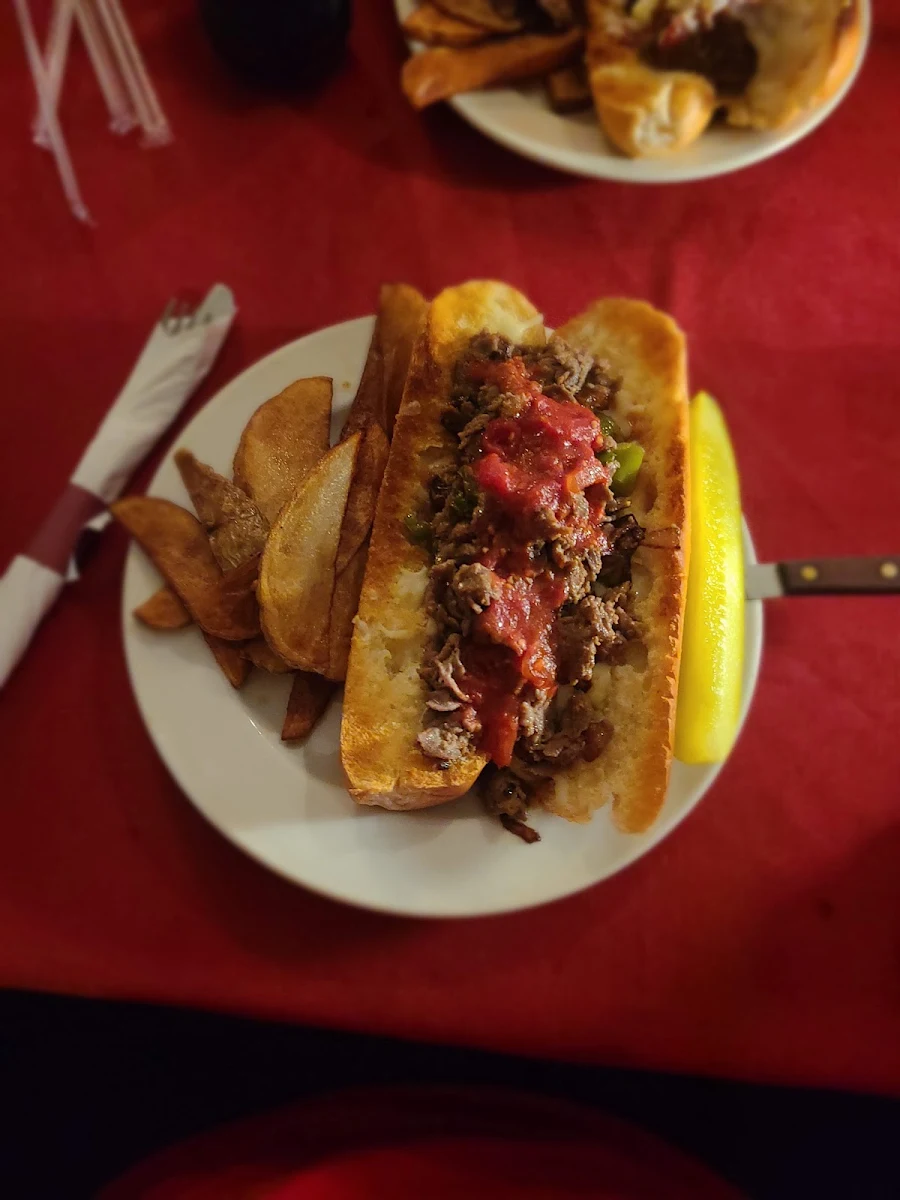 Philly Cheese Steak Sandwich